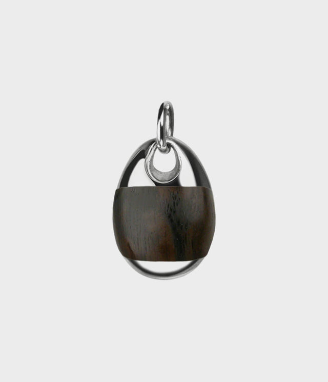 London Oak Pebble Charm by Stephen Einhorn